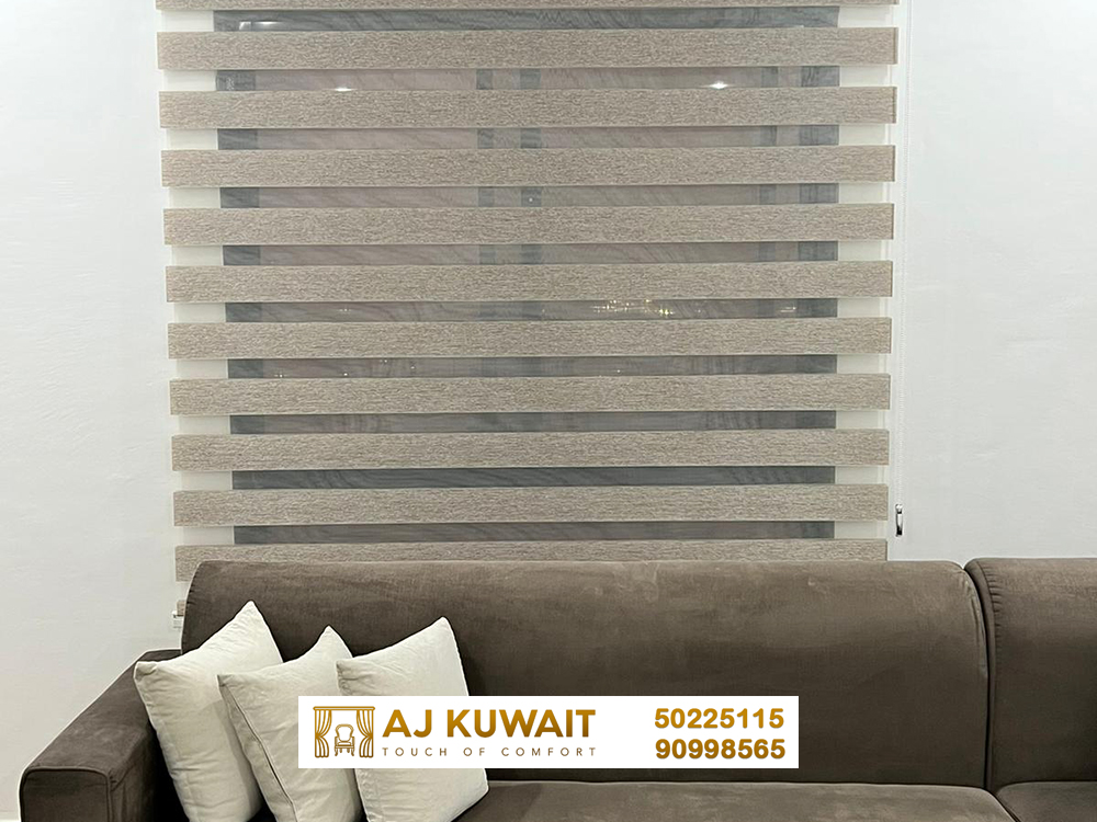 ستائر رول الكويت دبل أنيقة ومميزة